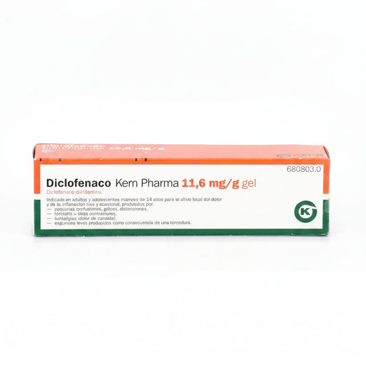 Kern Pharma Diclofenac 11.6 mg/g Topical Gel 60g