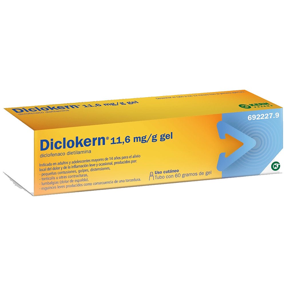 Diclokern 11,6 mg/g gel 60g