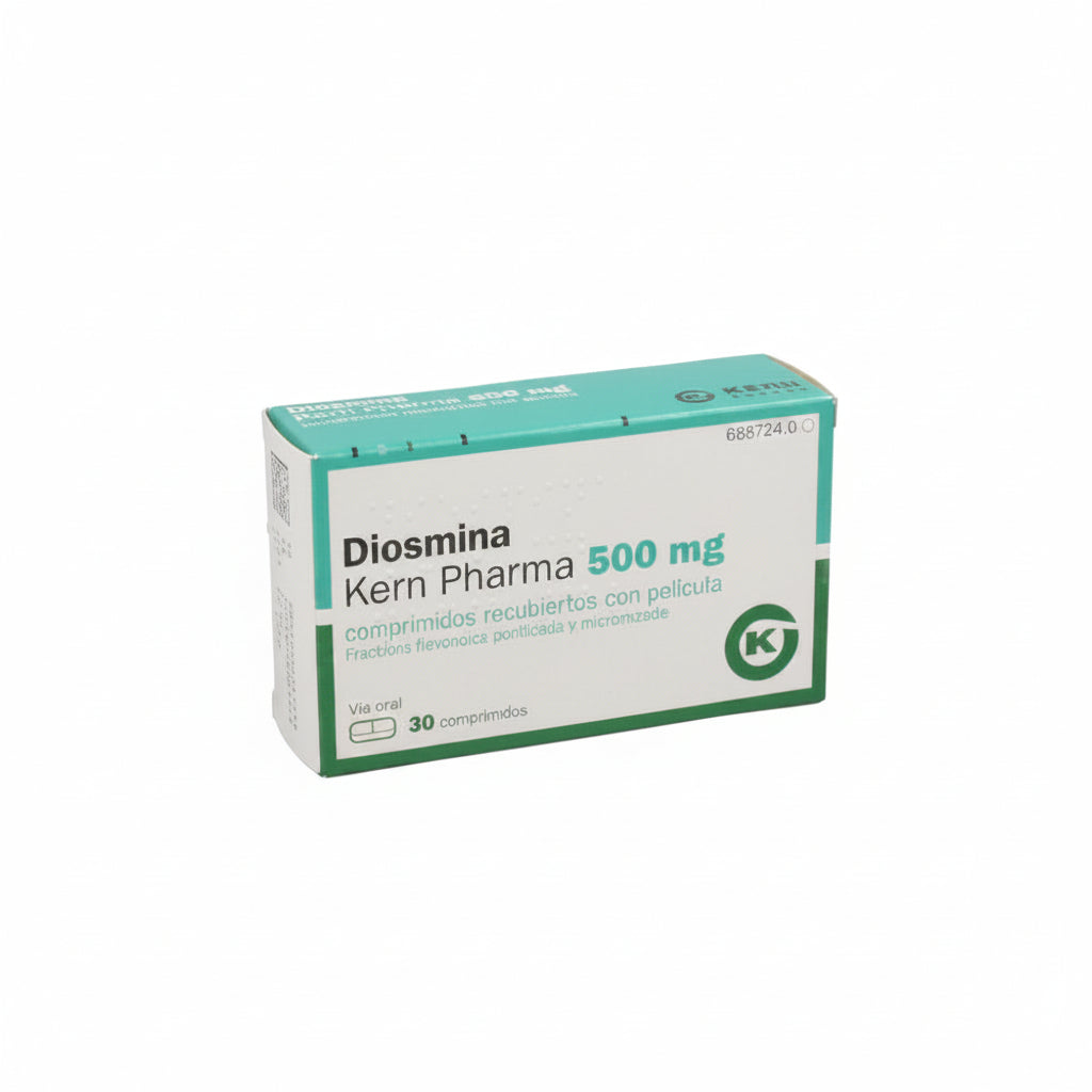 Diosmina Kern Pharma 500 mg 30 Comprimidos Recubiertos
