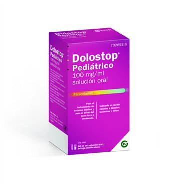 Gelocatil Pediatrico 100 mg/ml Solución Oral 1 Frasco 60 ml