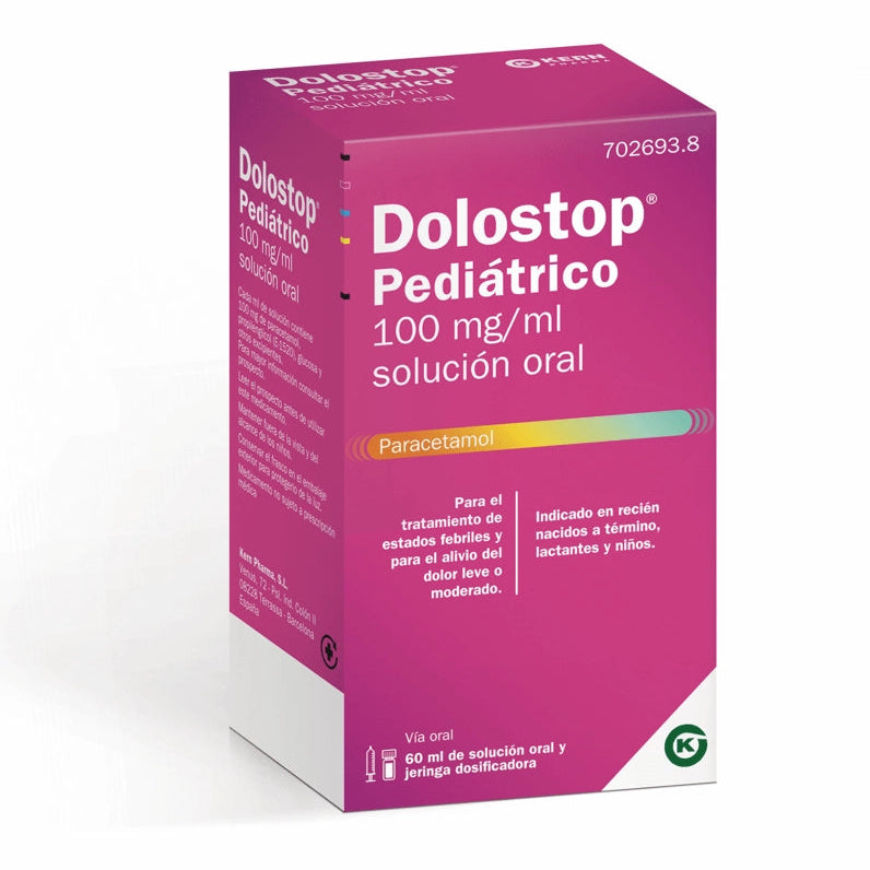 Dolostop Pediátrico 100mg/ml Solución Oral 60ml