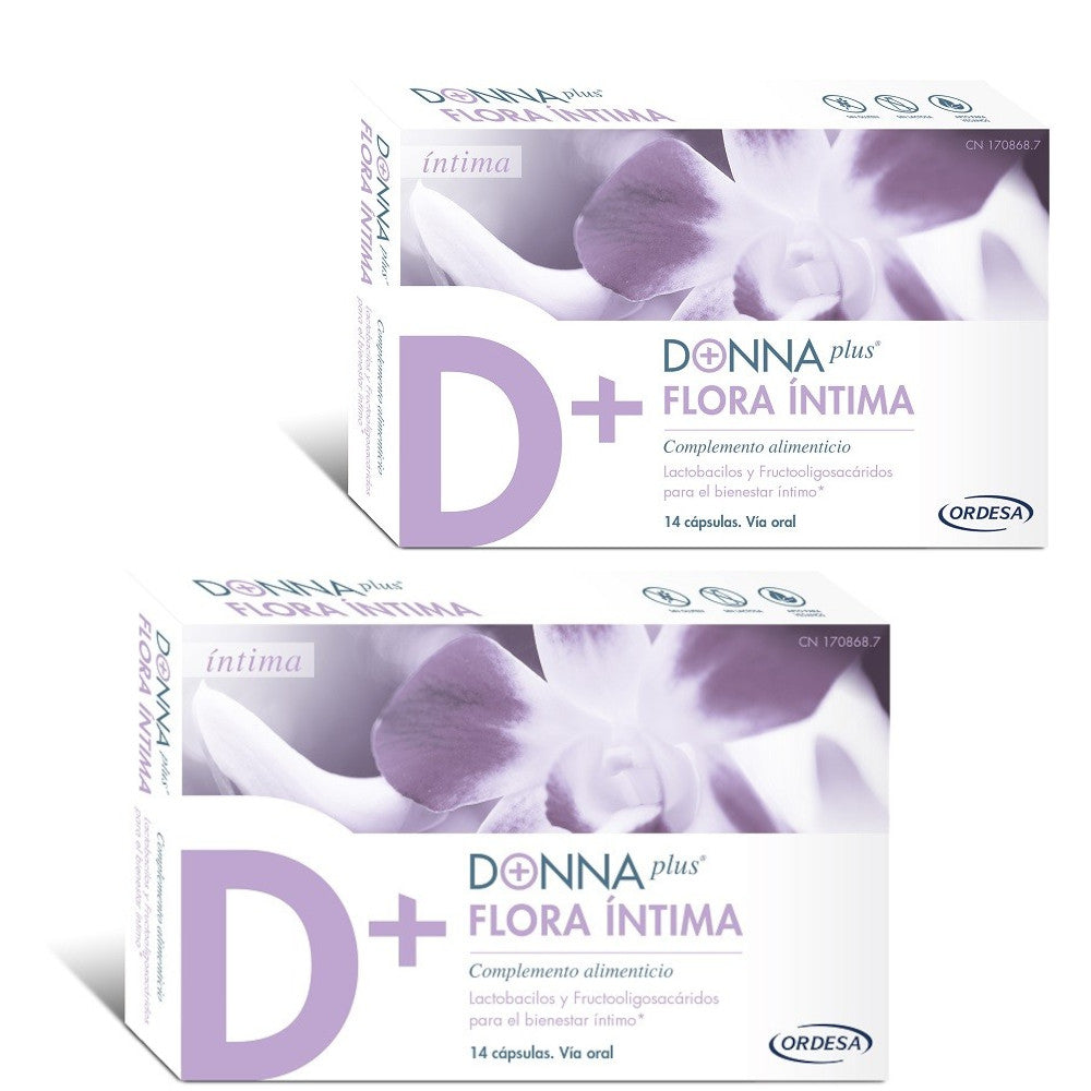 DONNA PLUS+ Flora Intime Doubler 2x14 Capsules