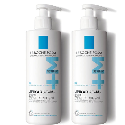 LIPIKAR Baume AP+M Bálsamo Emoliente DUPLO 2x400ml - LA ROCHE POSAY