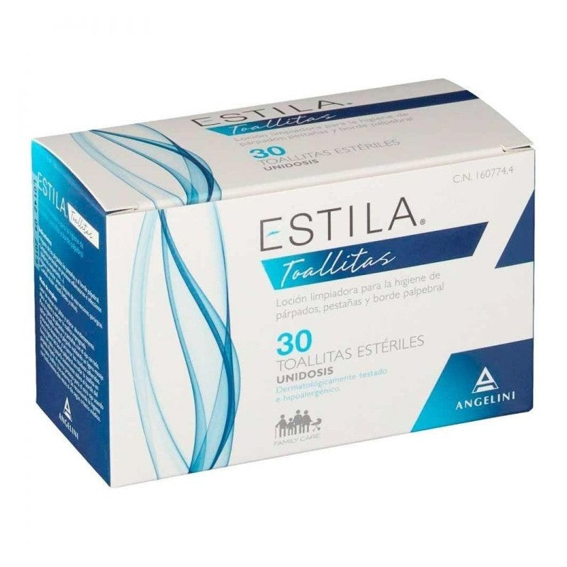 Angelini Estila Párpados y Pestañas 30 Toallitas