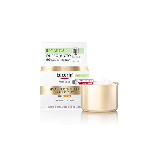 Eucerin Pack Elasticity Crème Anti-Âge Jour SPF30 + Recharge