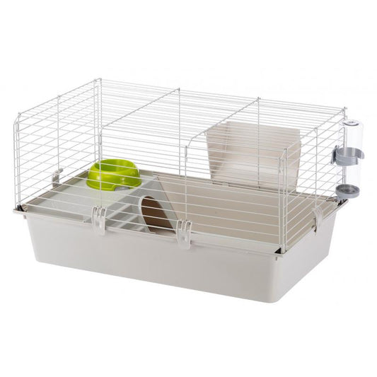 Ferplast Cavie 80 Gabbia Bianca 1 pz