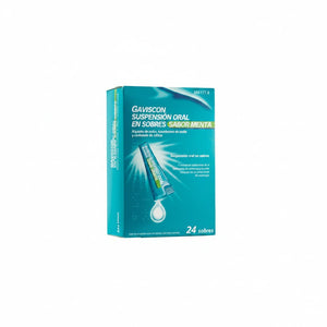 Gaviscon 24 Sobres Suspension Oral 10 ml (Sabor Menta)