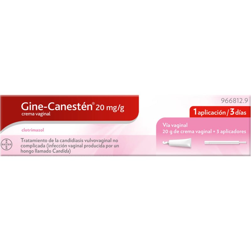Gine-Canesten 20 mg/g Crema Vaginal 1 Tubo 20 g