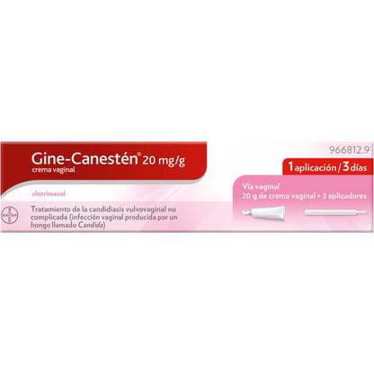 Gine-Canesten 20 mg/g Crema Vaginal 1 Tubo 20 g