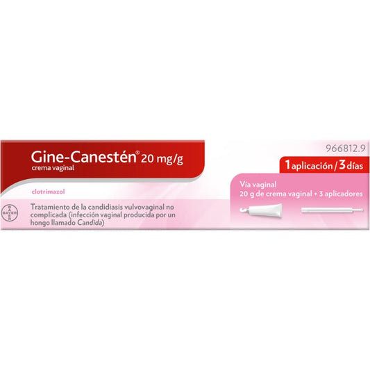Gine-Canesten 20 mg/g Crema Vaginal 1 Tubo 20 g