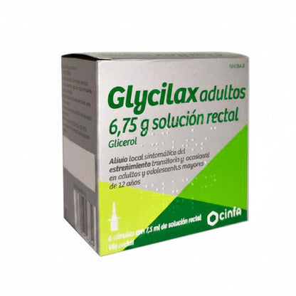 Glycilax Adultos 6,75 G Solución Rectal 6 Enemas 7,5 ml