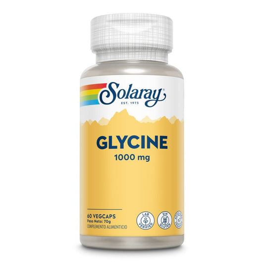 Solaray Glycine 1000 Mg 60 Cápsulas