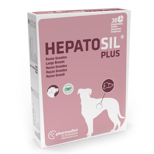 Pharmadiet Hepatosil Plus Dietary Supplement for Large Dogs 30 Tablets