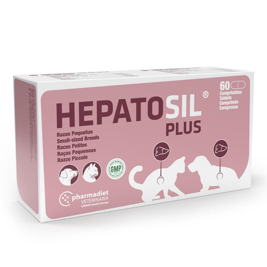 Pharmadiet Hepatosil Plus for Small Breeds 60 tablets