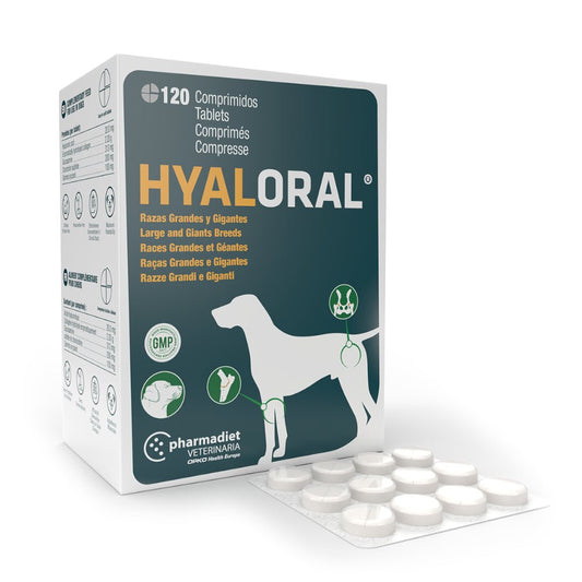 Pharmadiet Hyaloral Joint Supplement for Large Dogs 120 tablets