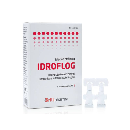 Idroflog Solucion Oftalmica 15 Monodosis 0,5ml