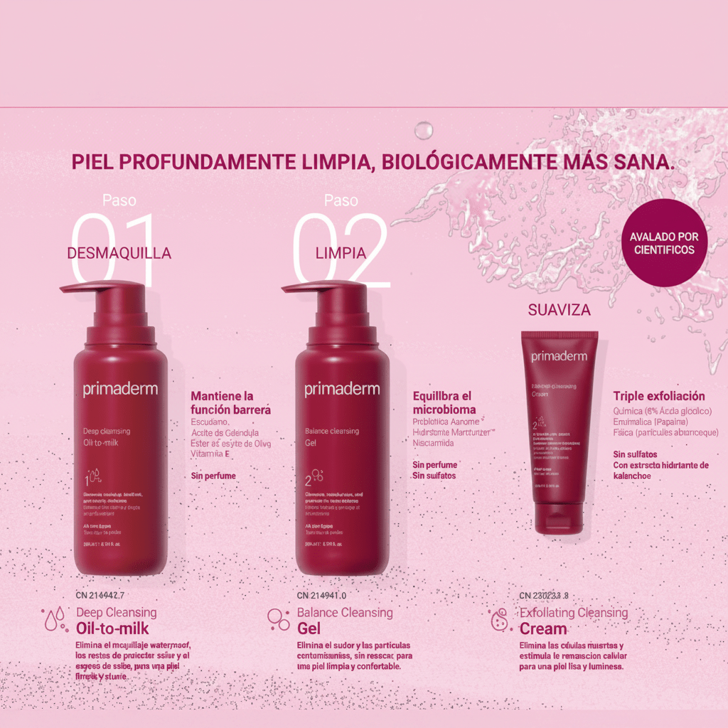 Primaderm Rutina Completa de Higiene Avanzada 1un