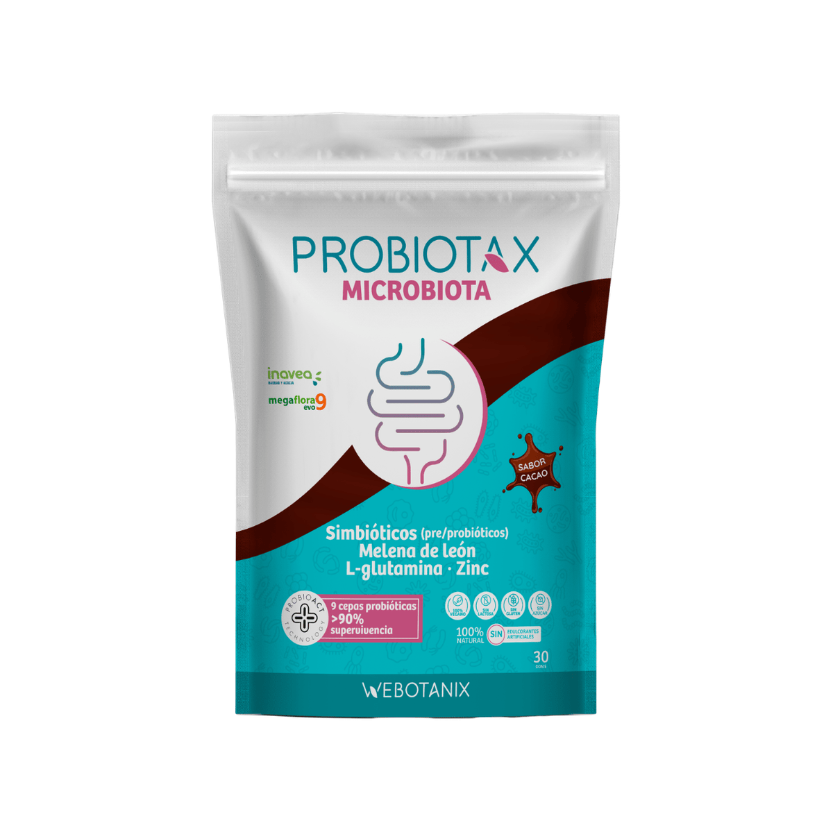 WeBotanix Probiotax Microbiota cacao 150g