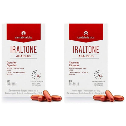 IRALTONE AGA Plus Anticaída 120 Cápsulas