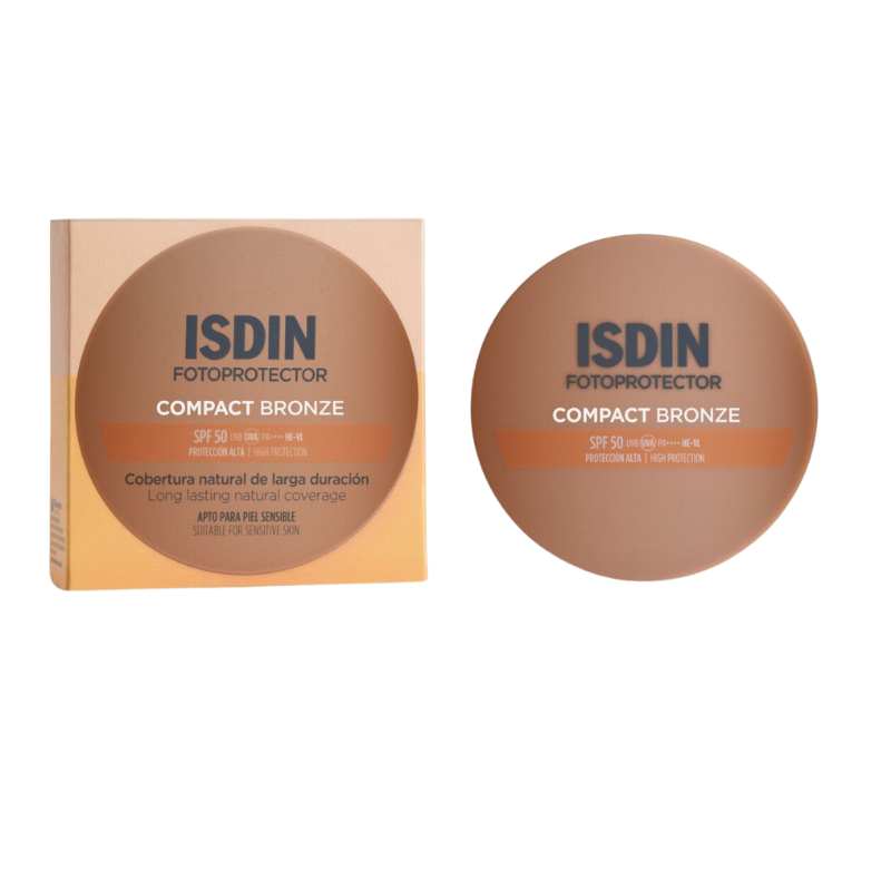 ISDIN Protector Solar Compacto Bronce SPF 50+ 10g