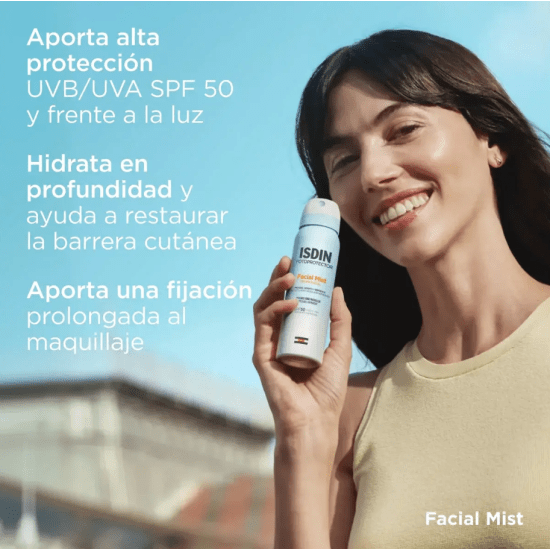 ISDIN Bruma Facial SPF50+ Protector Solar Rostro 100ml