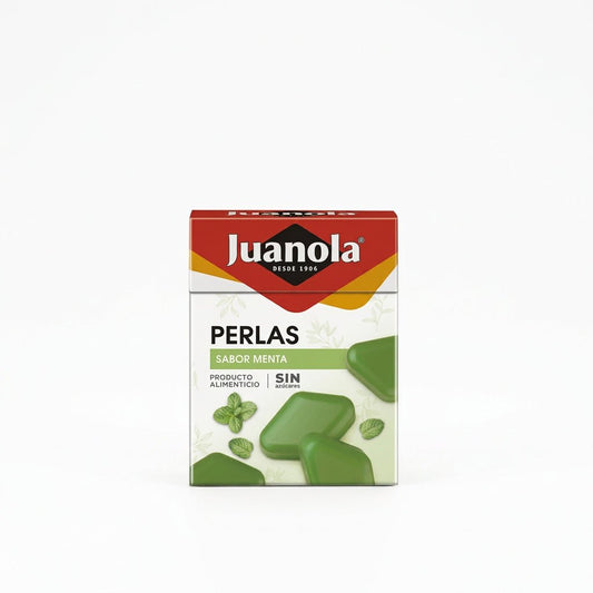 Juanola Perlas Menta Fresca sem açúcar 25 g