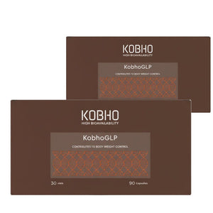 Kobho GLP Duplo 2x30 viales + 2x90 Cápsulas