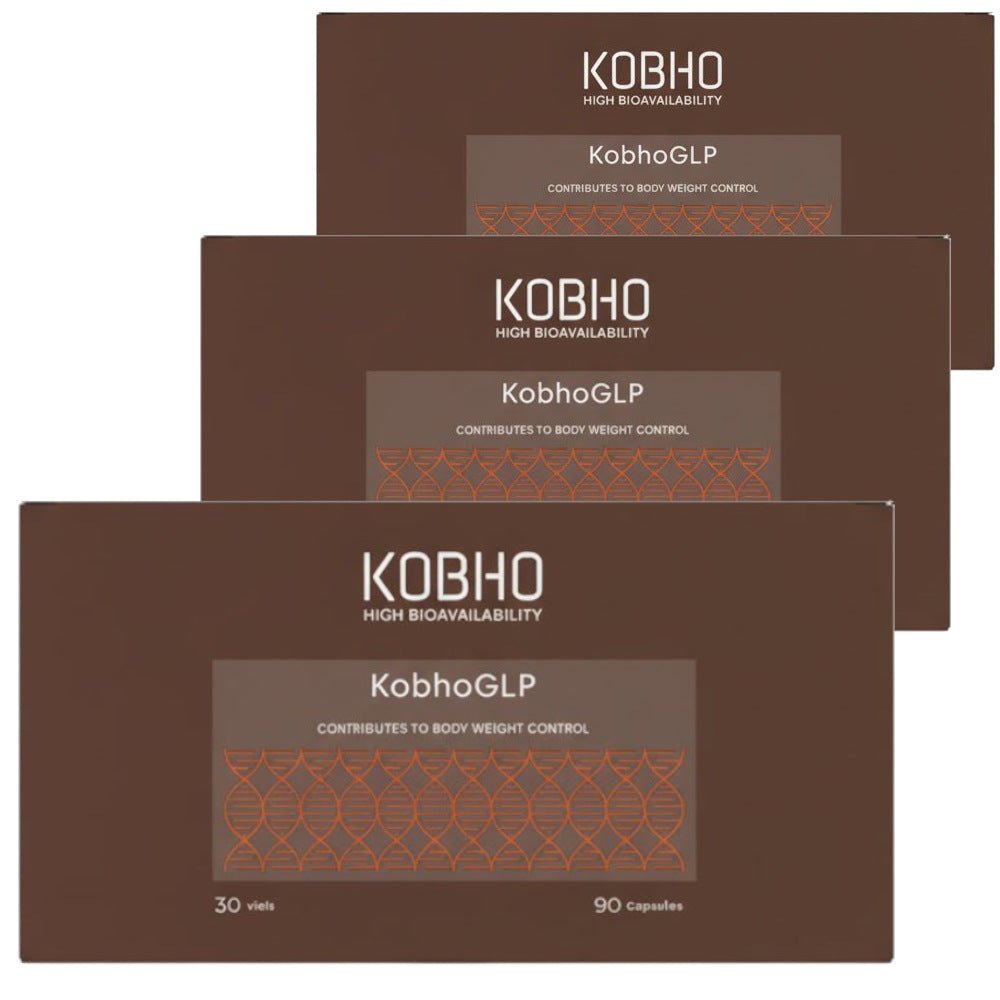 Kobho GLP Triplo 3x30 viales + 3x90 Cápsulas