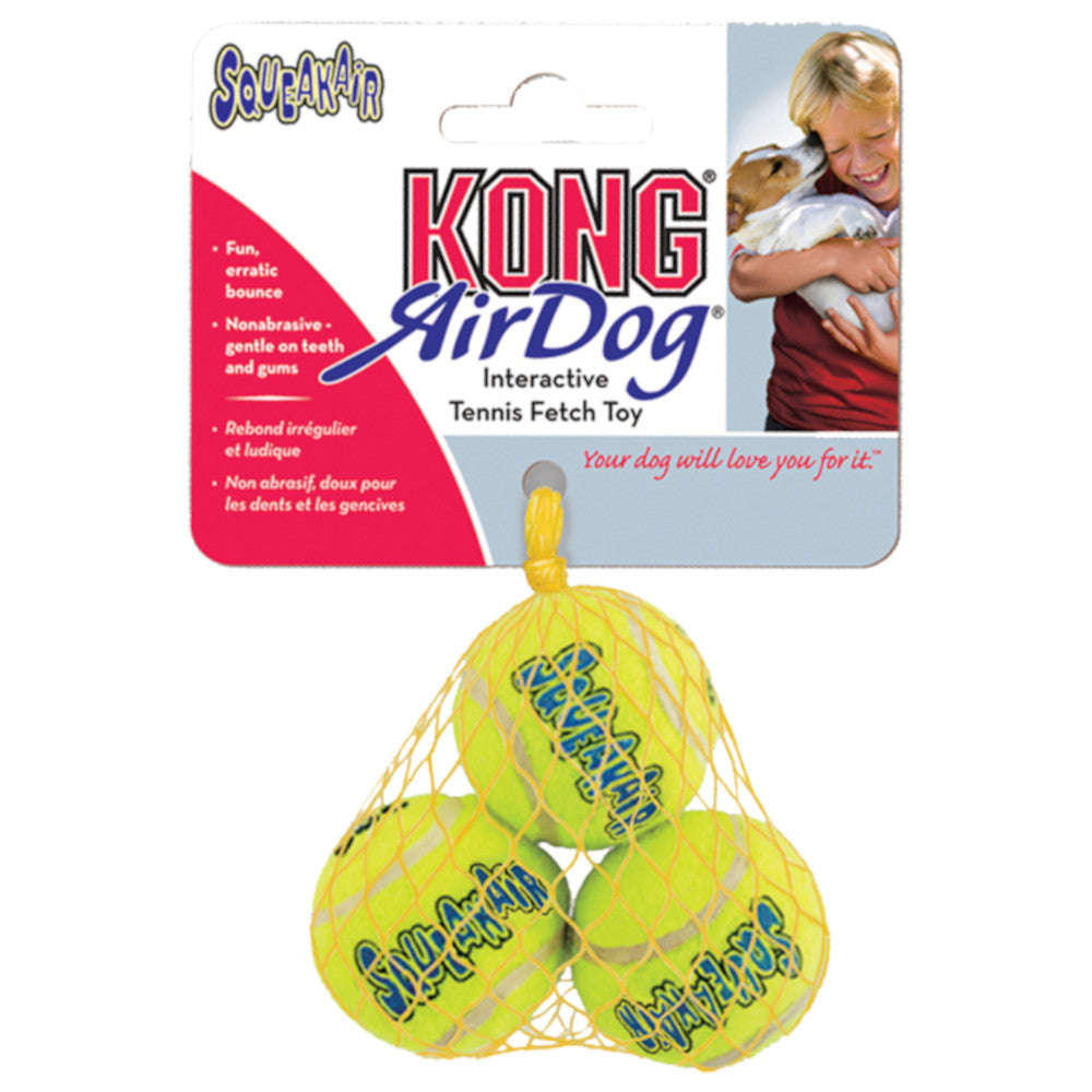 Kong Air Dog Pelotas para perros S 3 unidades