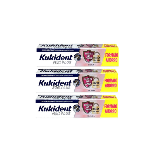 KUKIDENT Pro Plus Sellado Mejor Tecnología Triplo 3x57 g