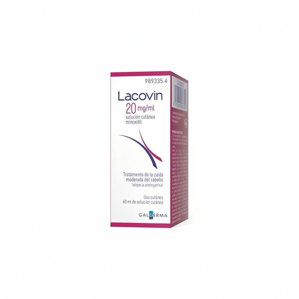 Lacovin 20 mg/ml Solución Cutanea 1 Frasco 60 ml