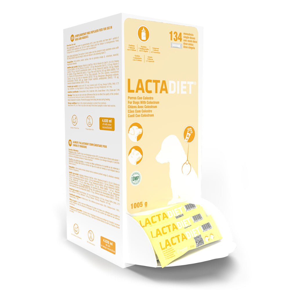 Pharmadiet Lactadiet Calostro Leche for Puppies 1005g, 134 sachets