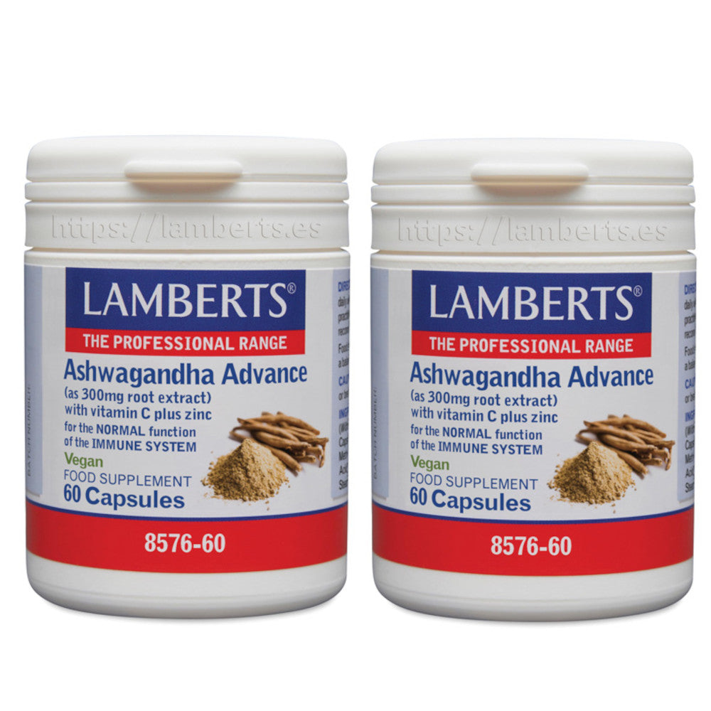 Lamberts Ashwagandha Advance Duplo 2x60 Kapseln