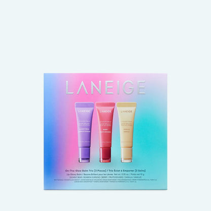 Laneige Ontheglow Balm Trio Gummy Bear Berry Vanilla 3 x 10g