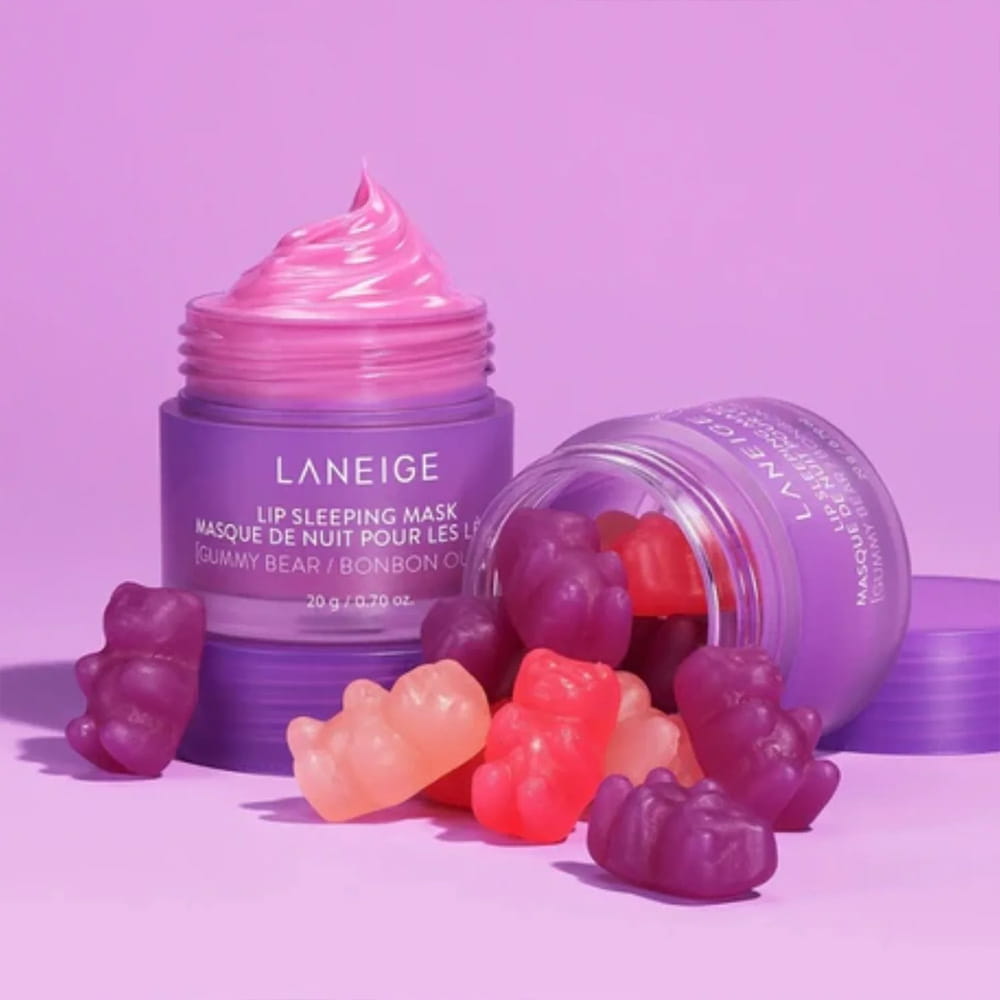 Laneige Lip Sleeping Mask Trio Set Berry 20g Gummy Bear 20g Sweet Candy 20g