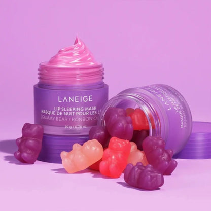 Laneige Lip Sleeping Mask Trio Set Berry 20g Gummy Bear 20g Sweet Candy 20g