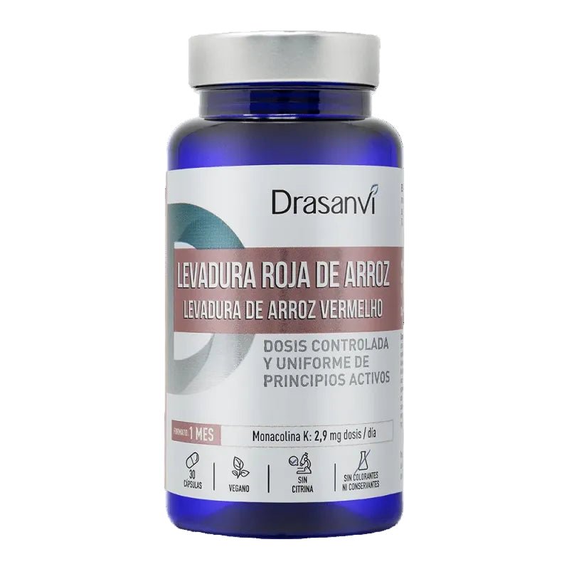 Drasanvi Levadura Roja de Arroz 30 cápsulas