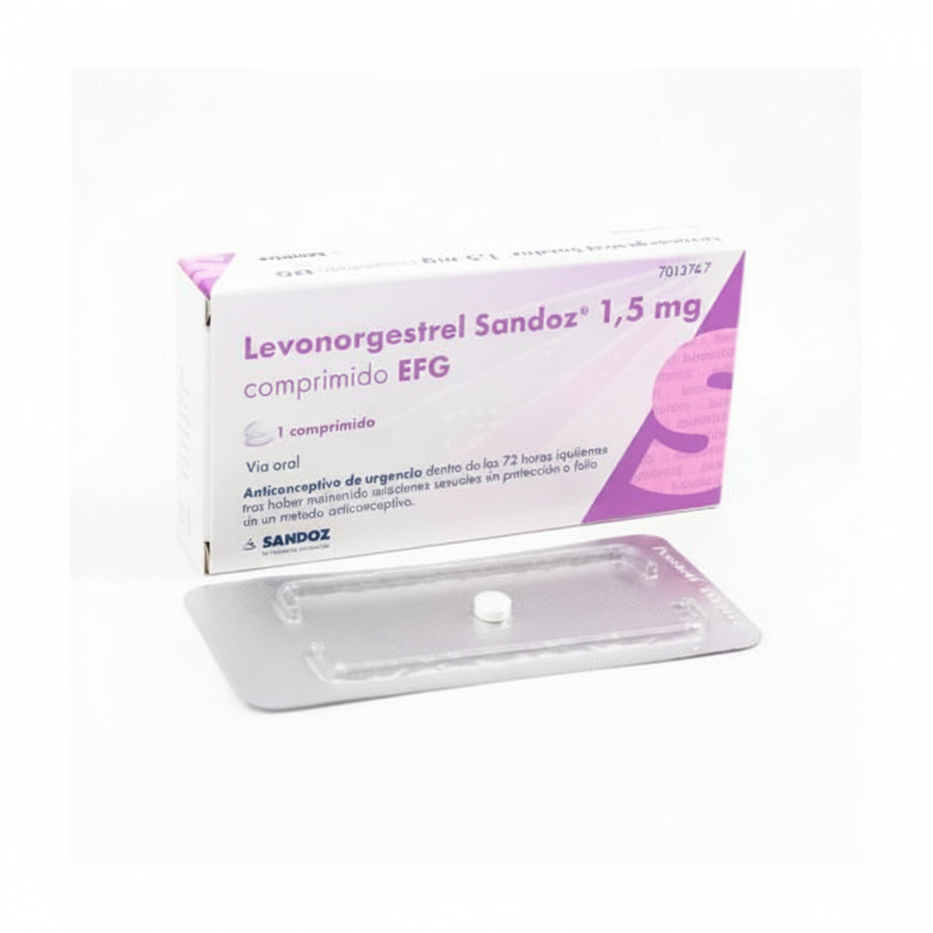 Levonorgestrel Sandoz Efg 1,5 mg 1 Comprimido