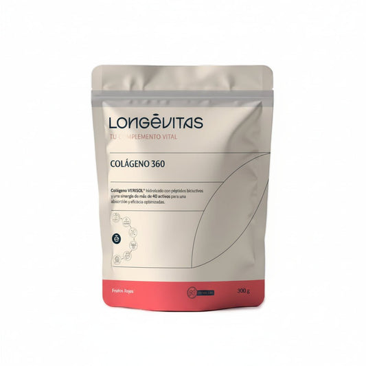 Longevitas Colágeno 360 Frutos Rojos 300g