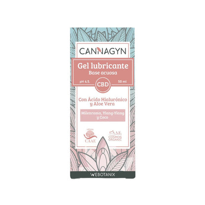 WeBotanix Cannagyn Gel Lubricante BIO 50ml