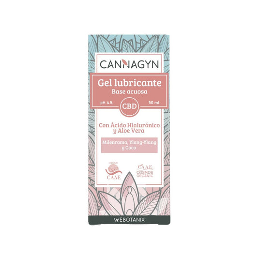 WeBotanix Cannagyn Gel Lubricante BIO 50ml