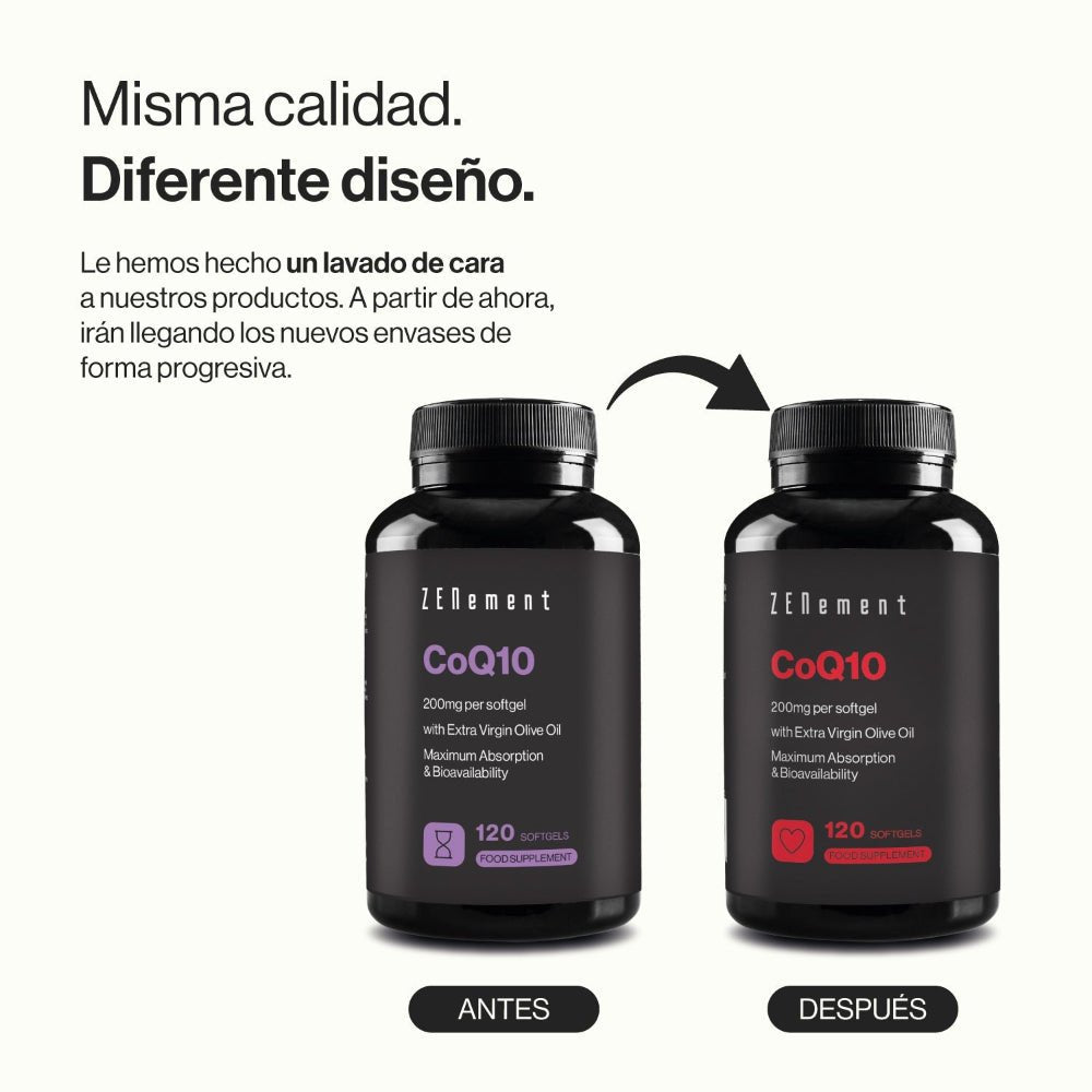 Zenement CoQ10 200 mg 120 cápsulas