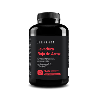 Zenement Levadura Roja de Arroz con CoQ10 540 comprimidos