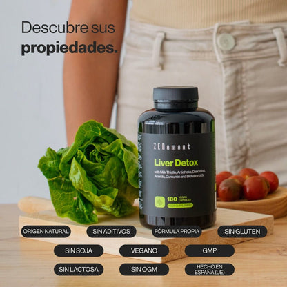 Zenement Detox Hígado 180 cápsulas