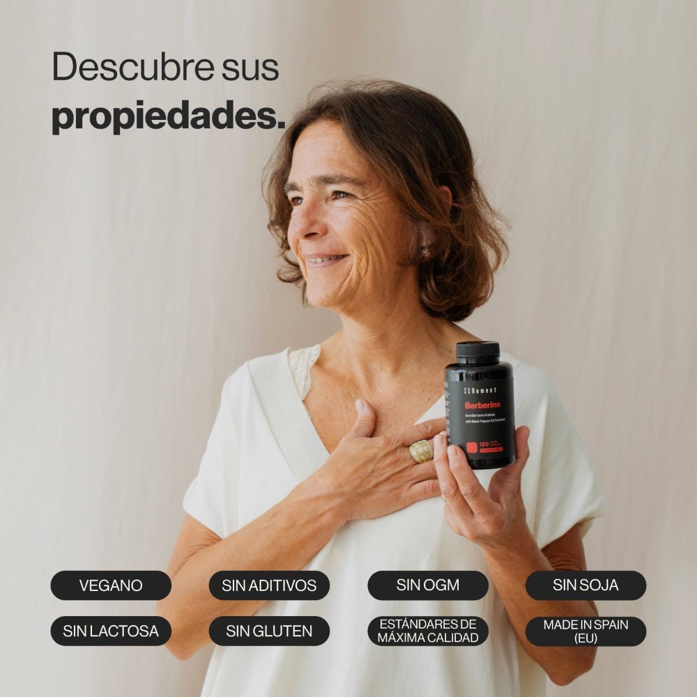 Zenement Berberina con Pimienta Negra y Cromo 120 cápsulas