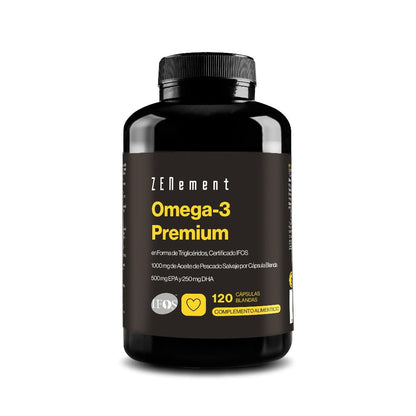 Zenement Omega-3 Premium 1000 mg 120 cápsulas