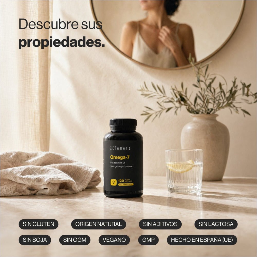 Zenement Omega-7 Espino Amarillo 120 cápsulas