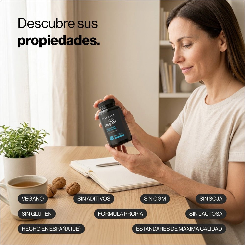 Zenement L-Treonato de Magnesio 90 Cápsulas Veganas