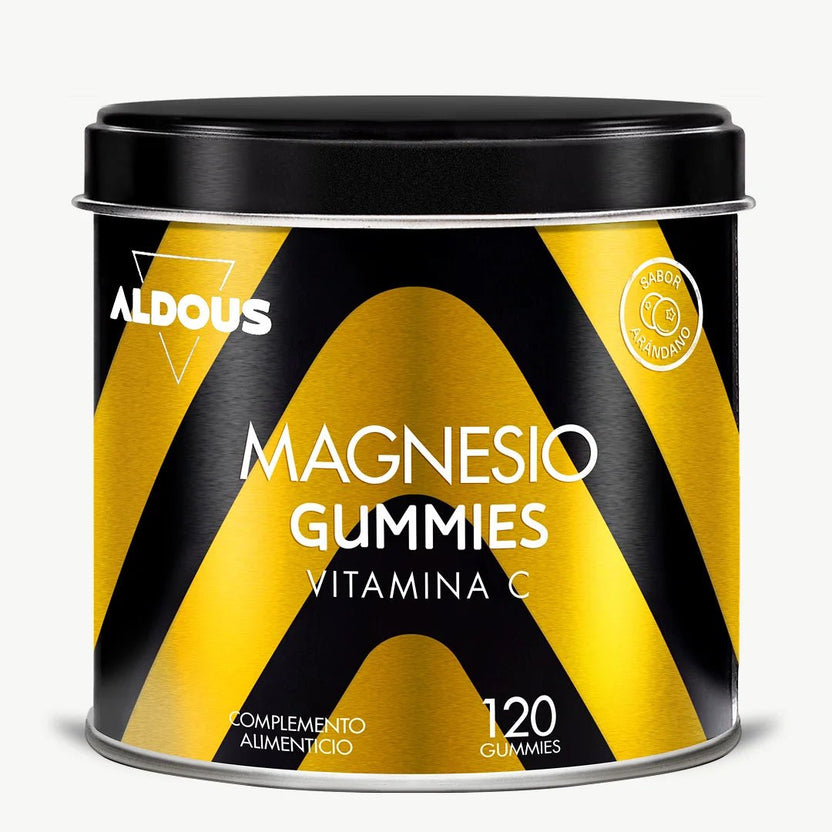 Aldous Bio Citrato de Magnesio Vitamina C 120 Gominolas