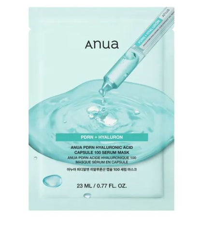 Anua Pdrn Hyaluron 100 Serum Mask A Hydrating And Rejuvenating 1un